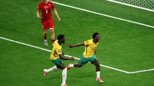 Kejutan! Australia Unggul 1-0 Atas Turki di Babak I