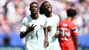 Dembele Hat-trick, Masuk Daftar Eksklusif Prancis