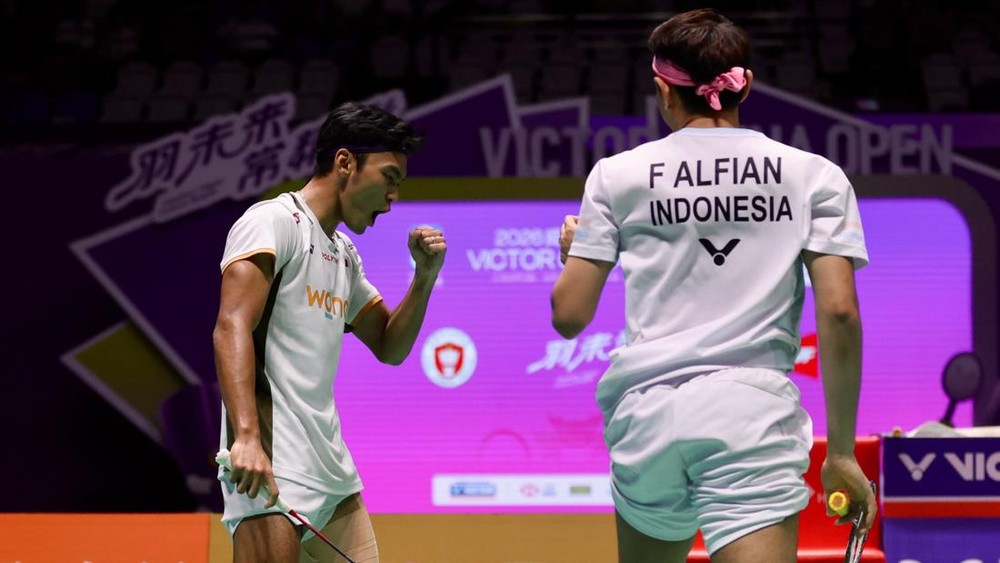 Ganda Putra Gemilang! Indonesia Samakan Kedudukan di AG 2026! 1 Ganda Putra Gemilang! Indonesia Samakan Kedudukan di AG 2026!