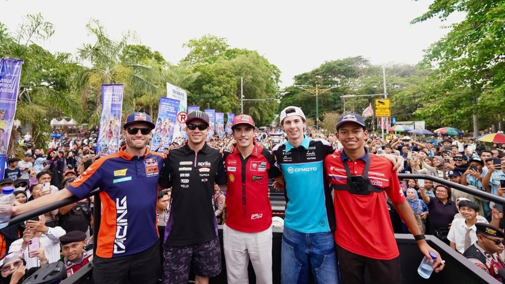 Marquez & Bintang MotoGP Serbu Mataram!